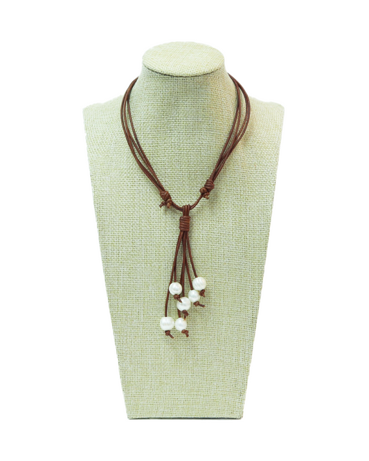 Boho Freshwater Pearl Necklace