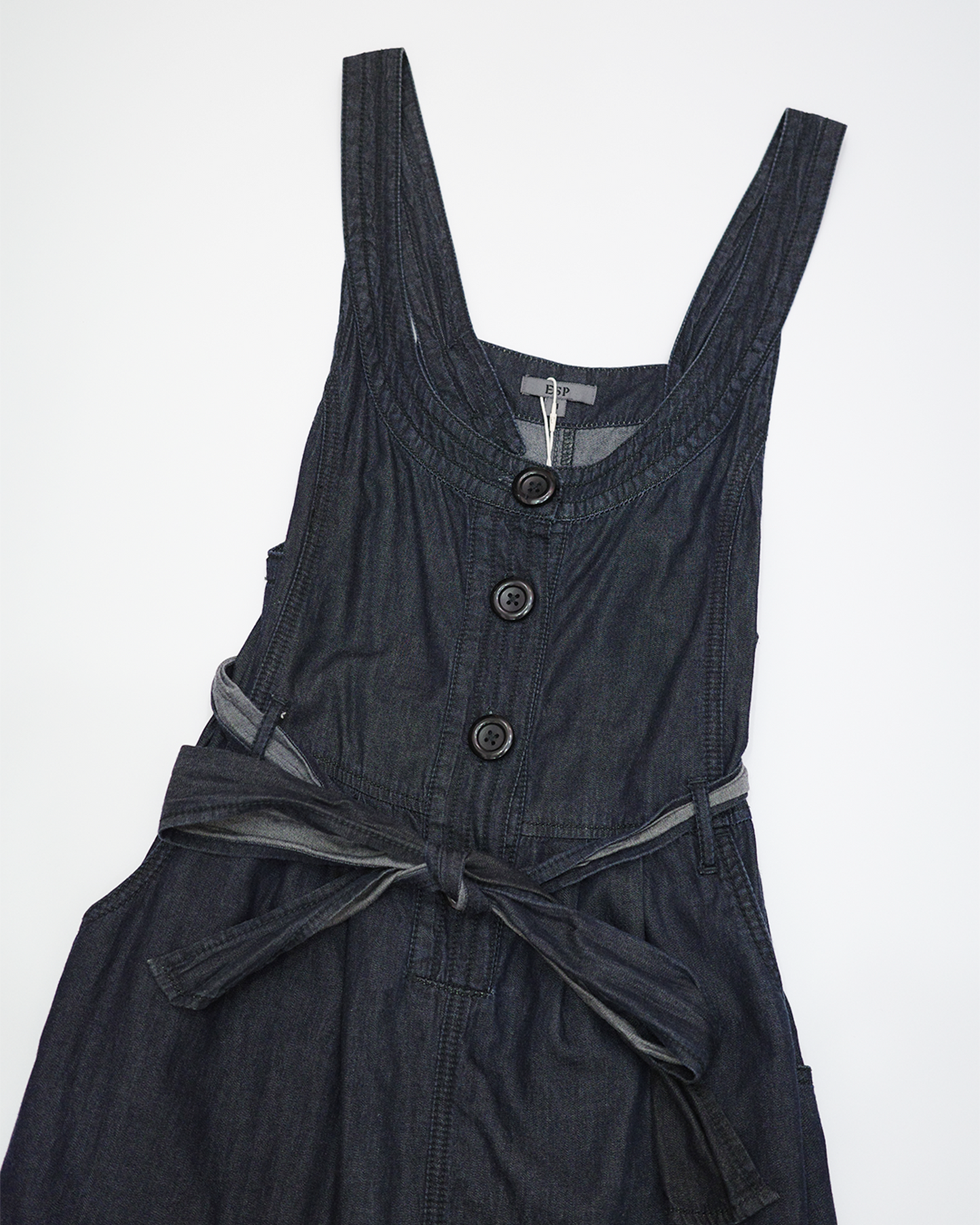 Denim Overall Dress