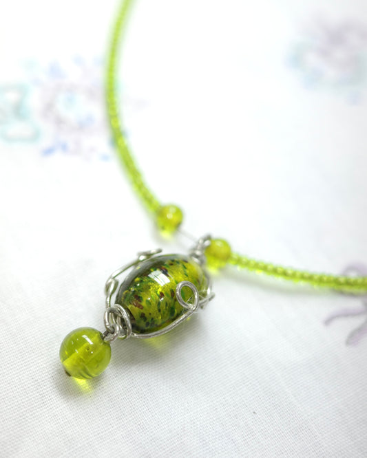 Green Fairy Necklace