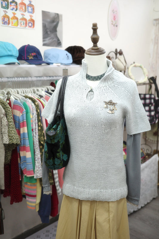 Light Gray Knitwear