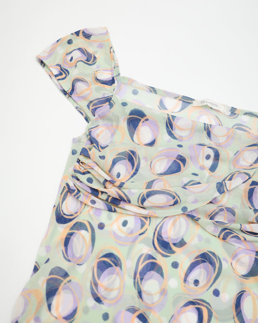 Abstract Print Top