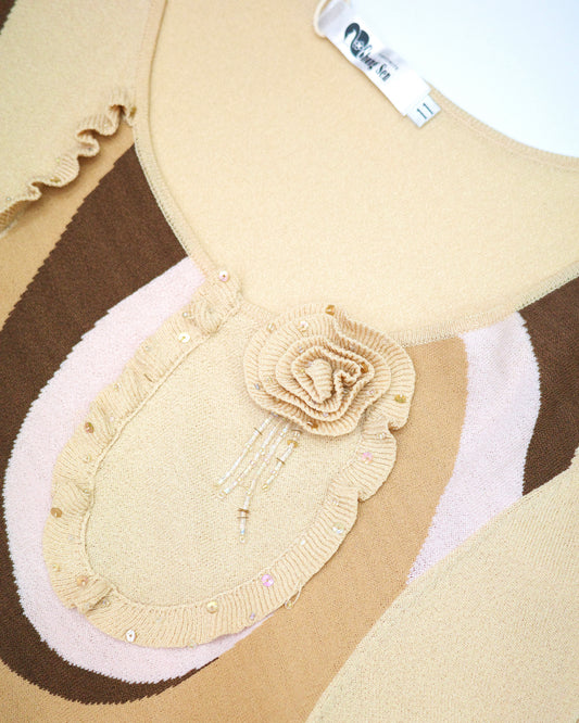 Rose Knit Top