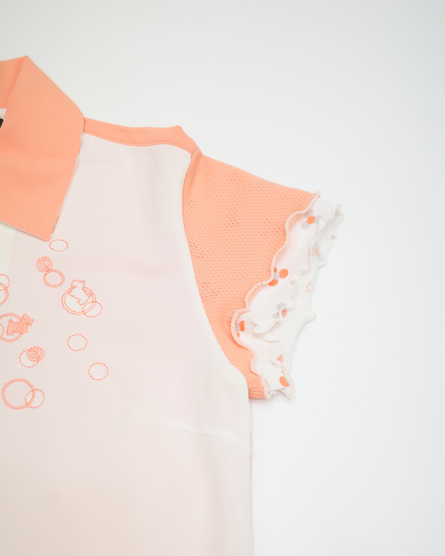 Orange Ruffle Jersey