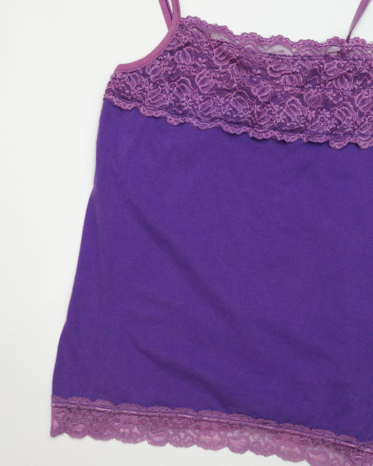 Purple Lace Cami