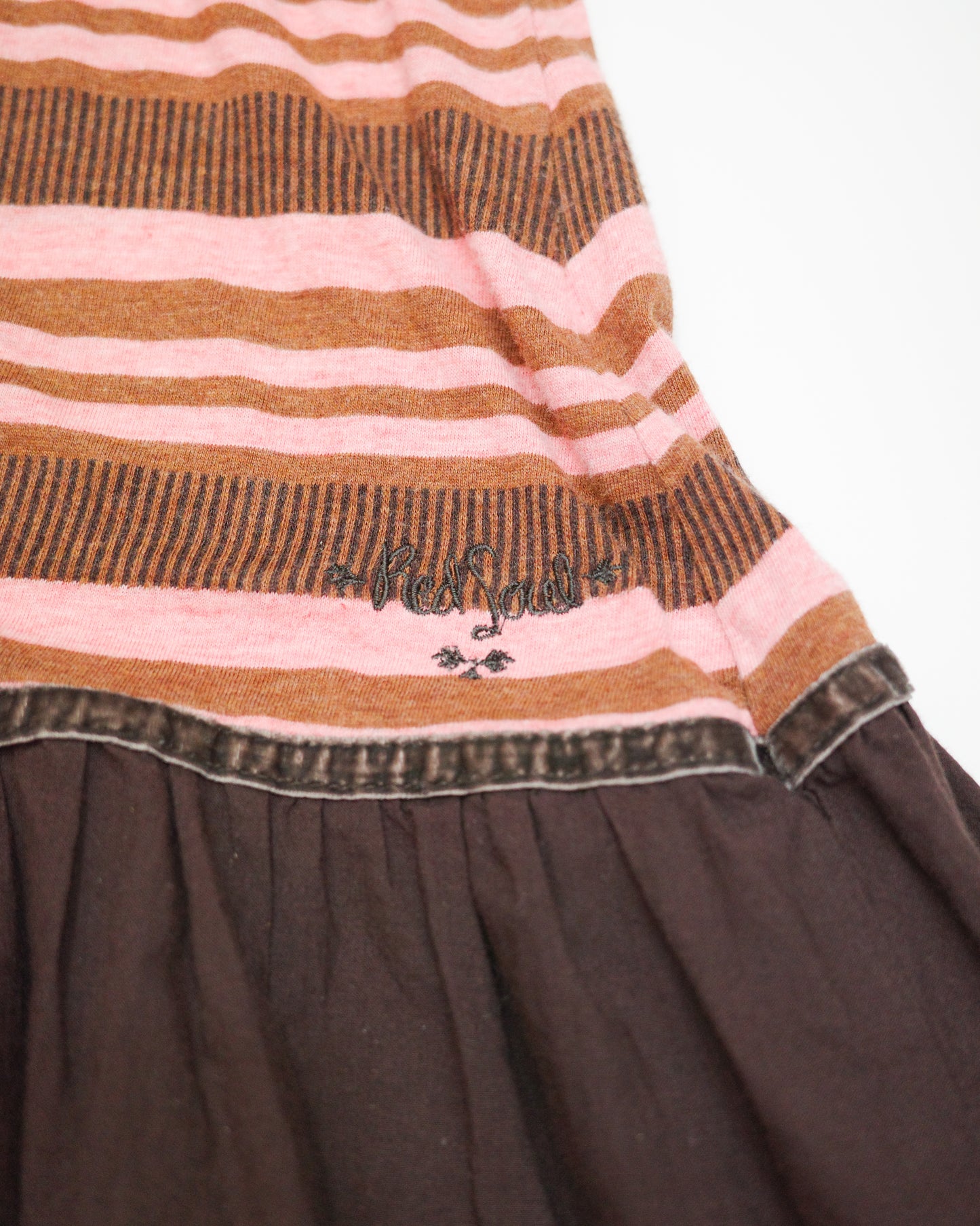 Pink x Black Stripes One Piece