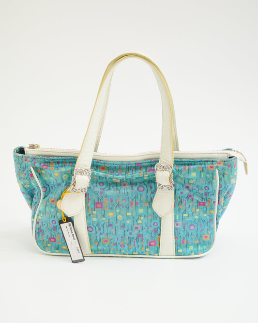 Think Bee! Teal Pattern Bag