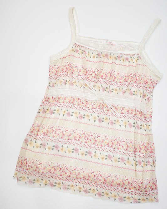 Cream Floral Cami