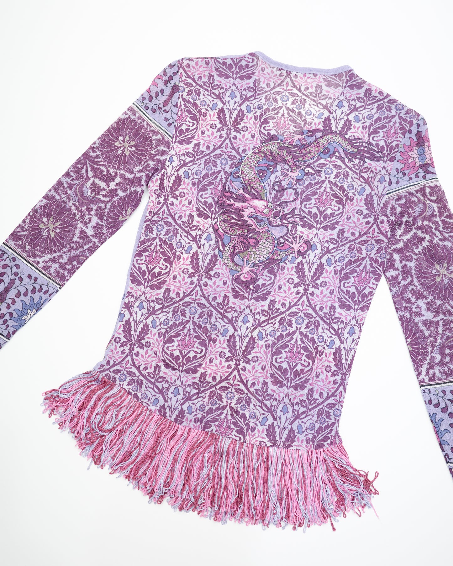Purple Tassels Top
