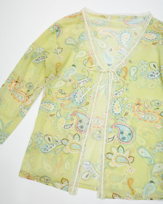 Yellow Paisley Outer