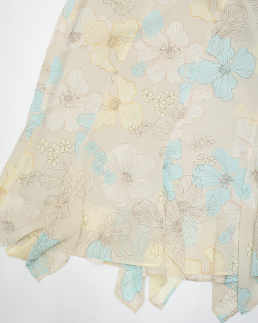 Pastel Floral Skirt