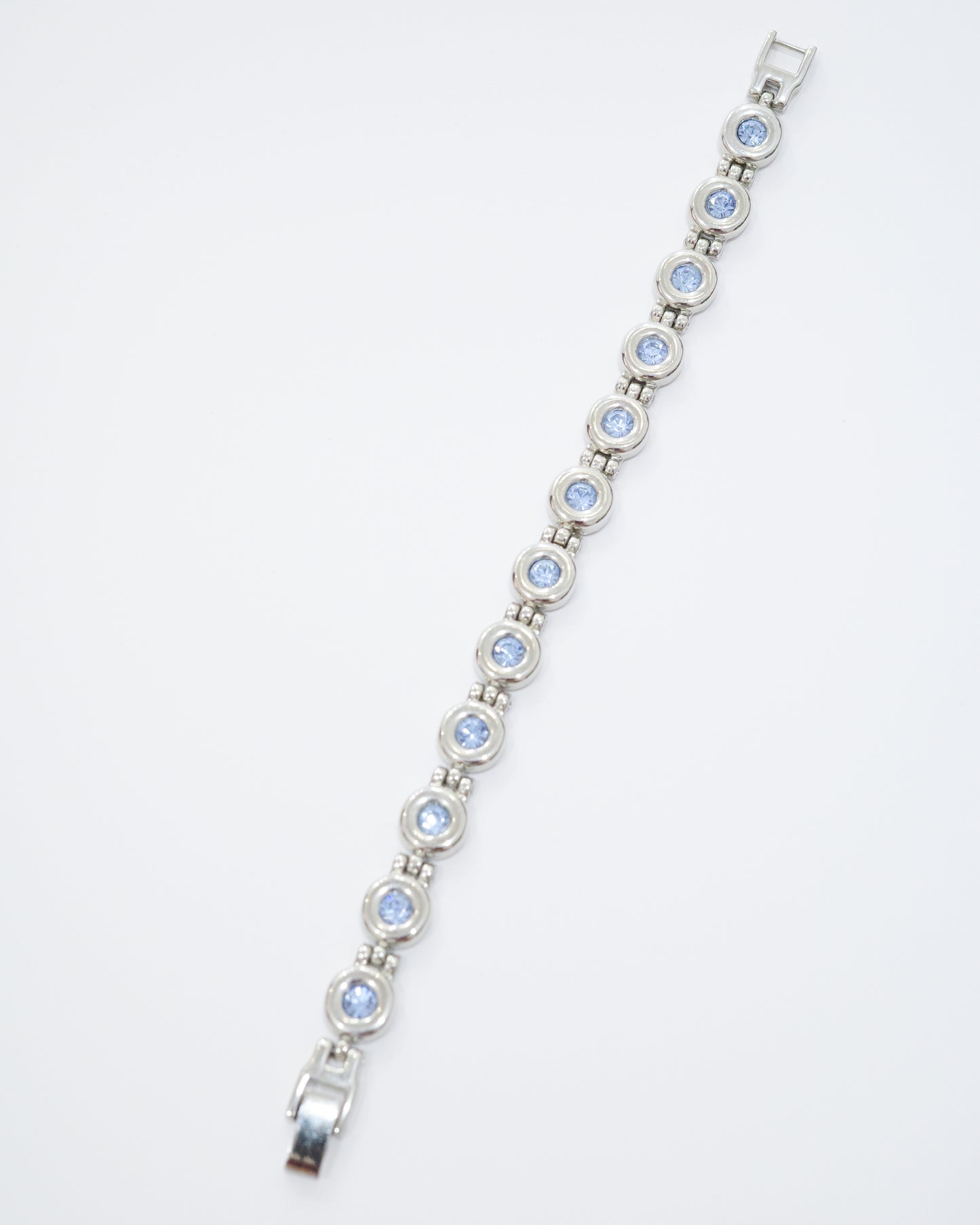 Blue Topaz Silver Bracelet