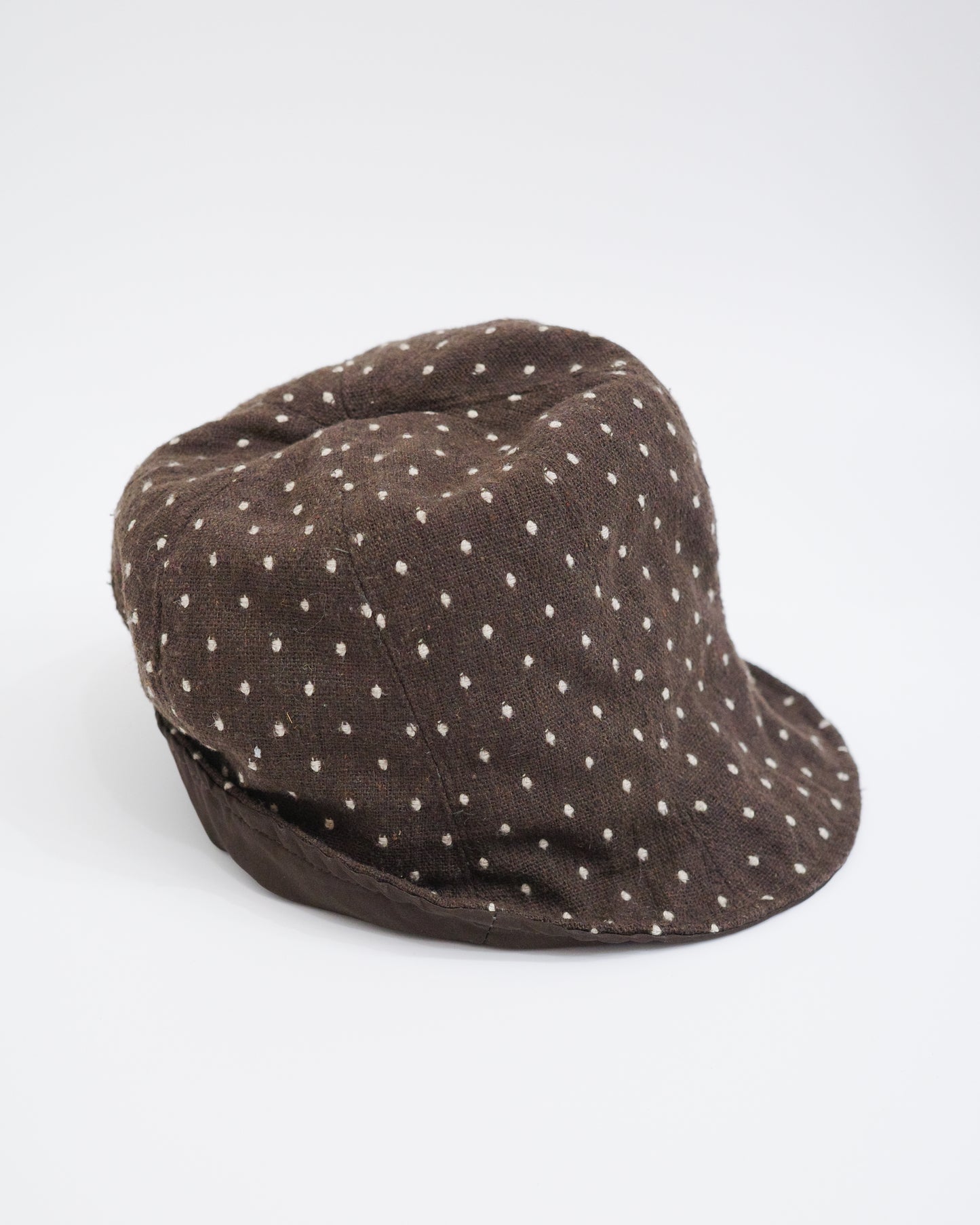Espresso Dot Cloche Hat