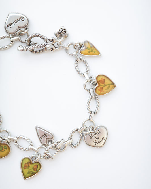 Brighton Heart Charms Bracelet