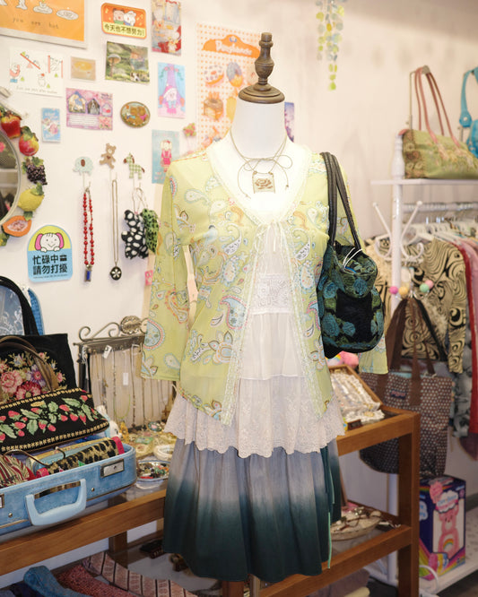 Yellow Paisley Outer