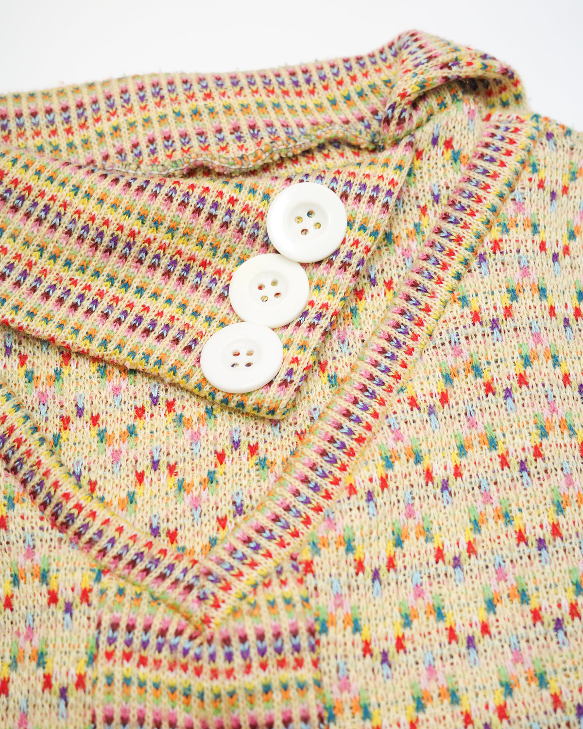 Multi-Color Woven Mini Dress
