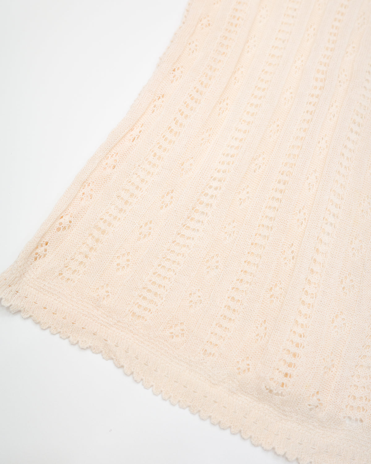 Cream Knit Top