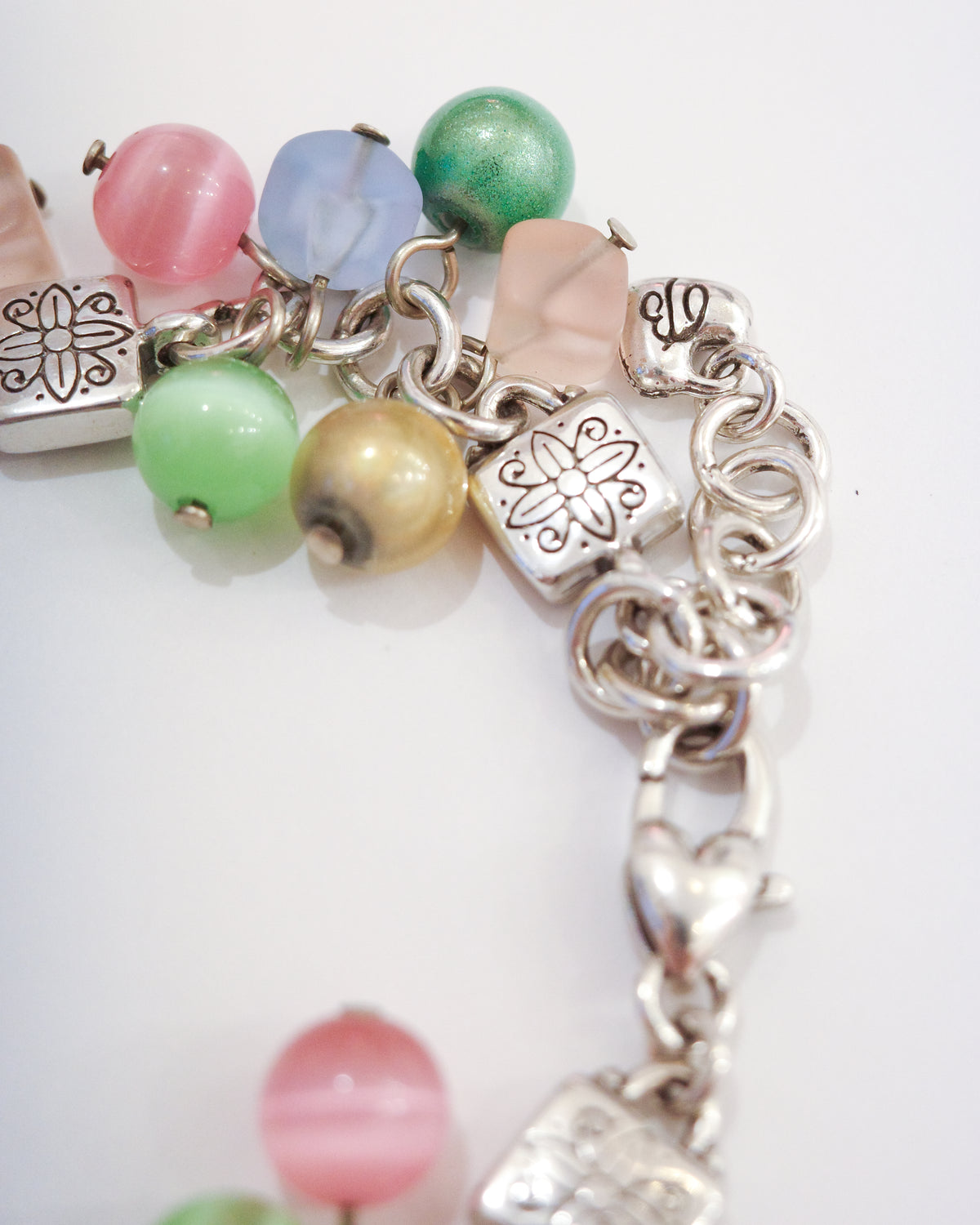 Brighton Pastel Glass Beads Bracelet