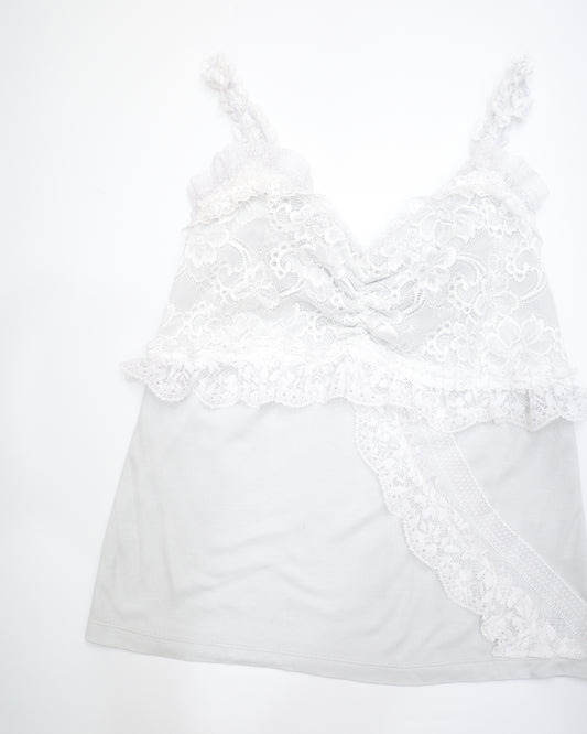 Grey Lace Cami
