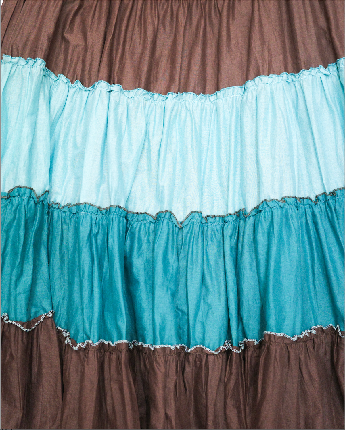 Minty Choco Tiered Skirt