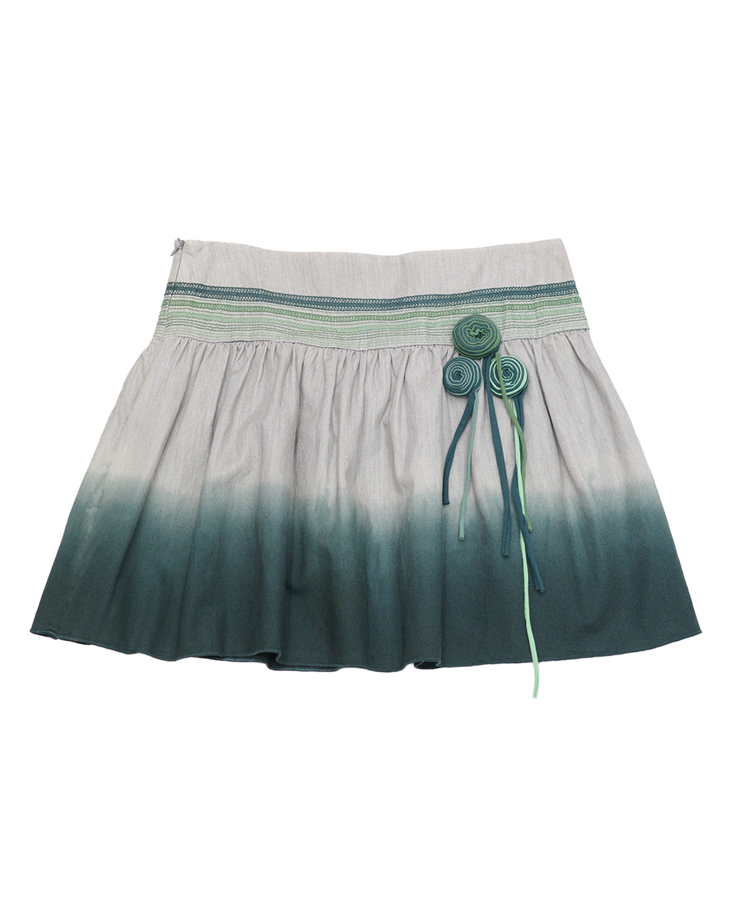 Ombré Forest Mini Skirt