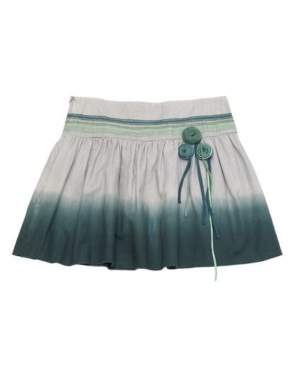Ombré Forest Mini Skirt
