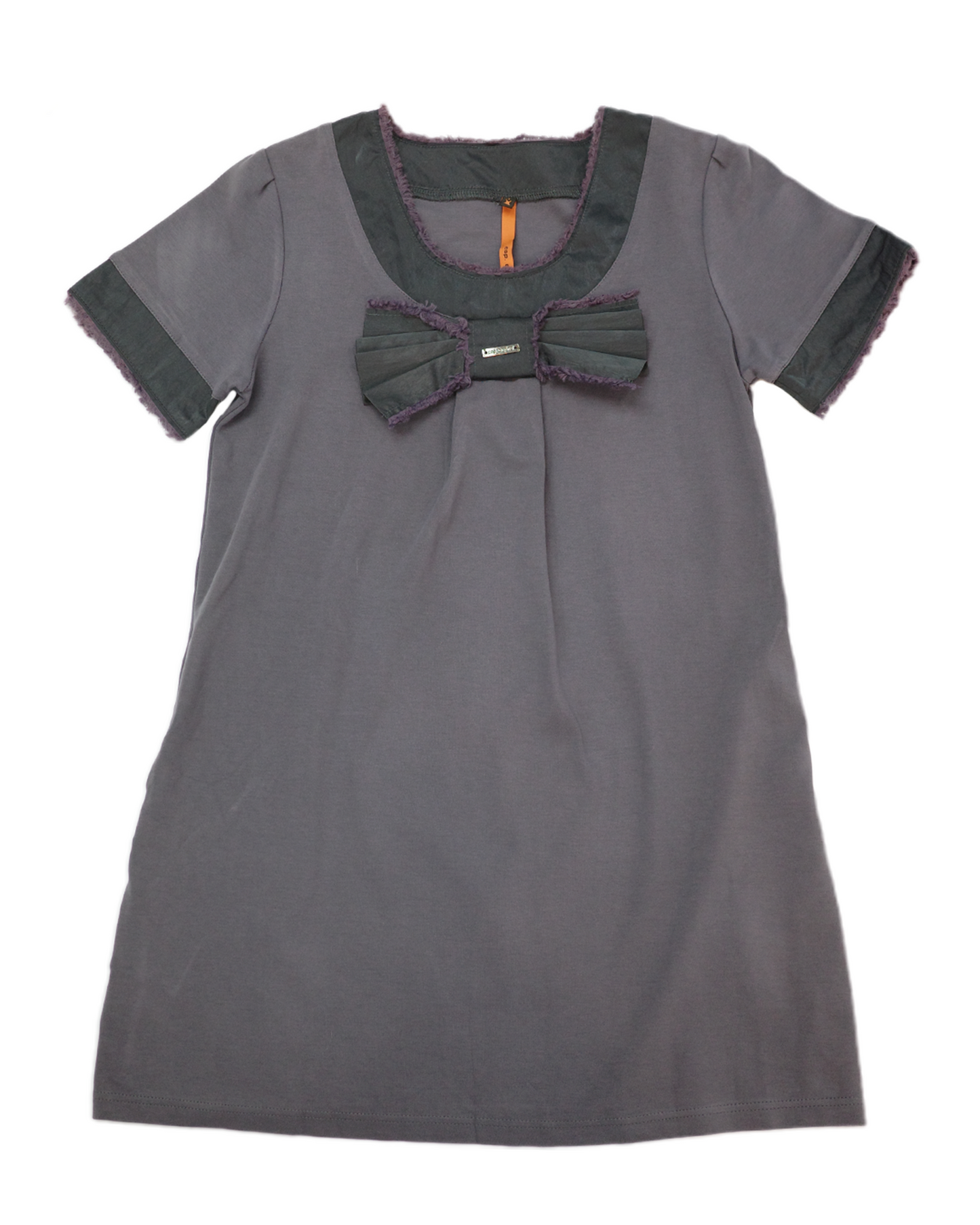 Cop Copine Gray Tone Bow Dress