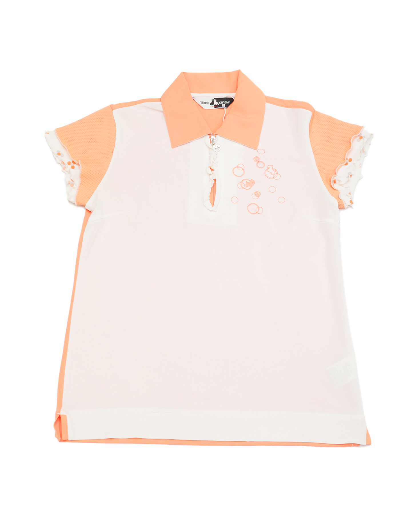 Orange Ruffle Jersey