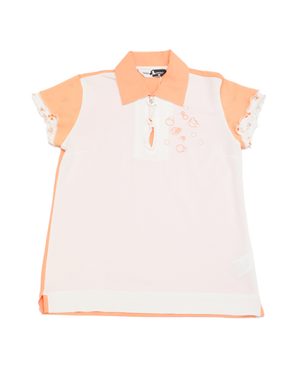 Orange Ruffle Jersey