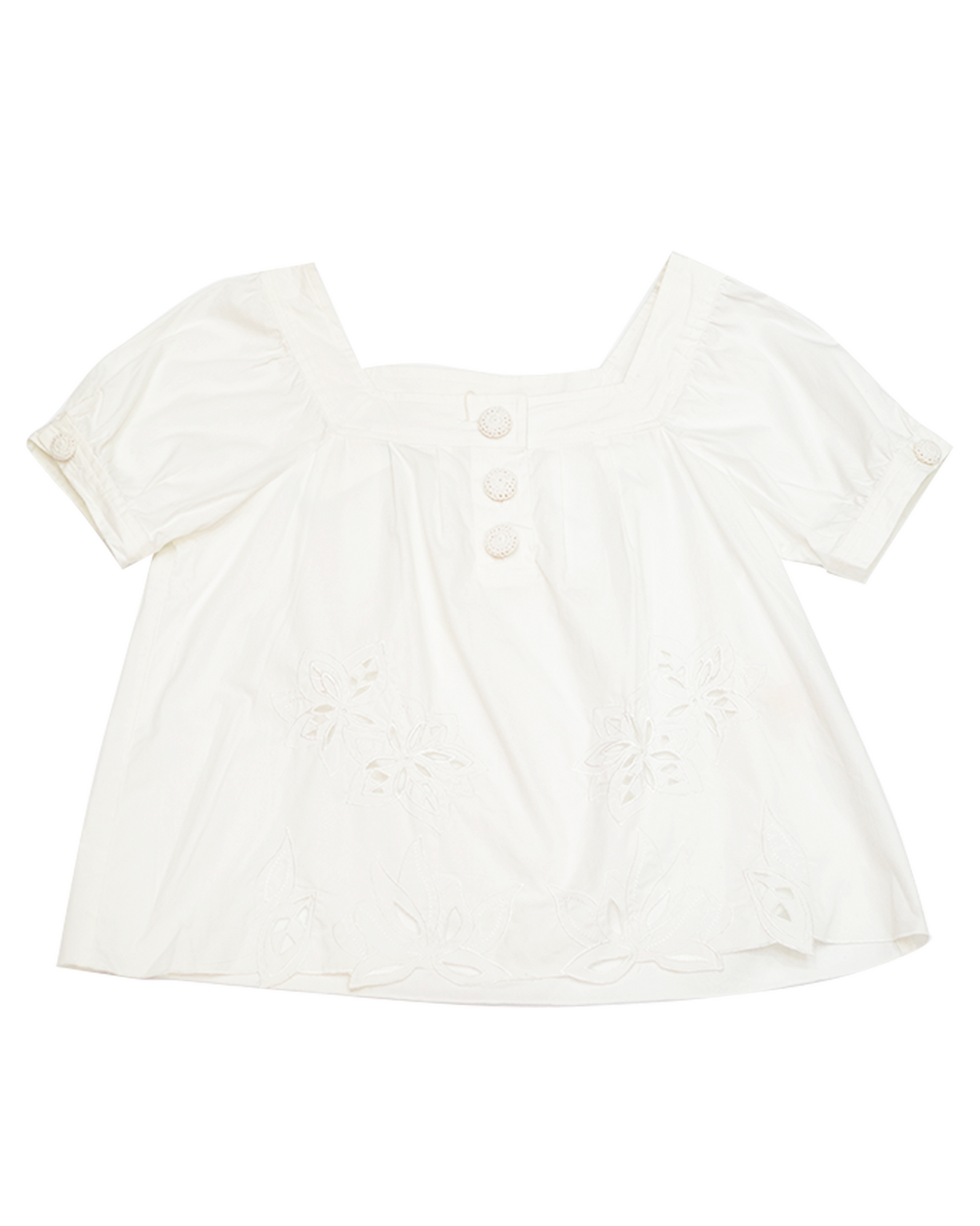 Square-neck Blouse