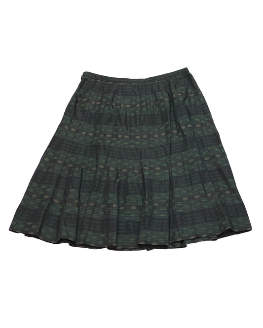 Dots & Checked Skirt