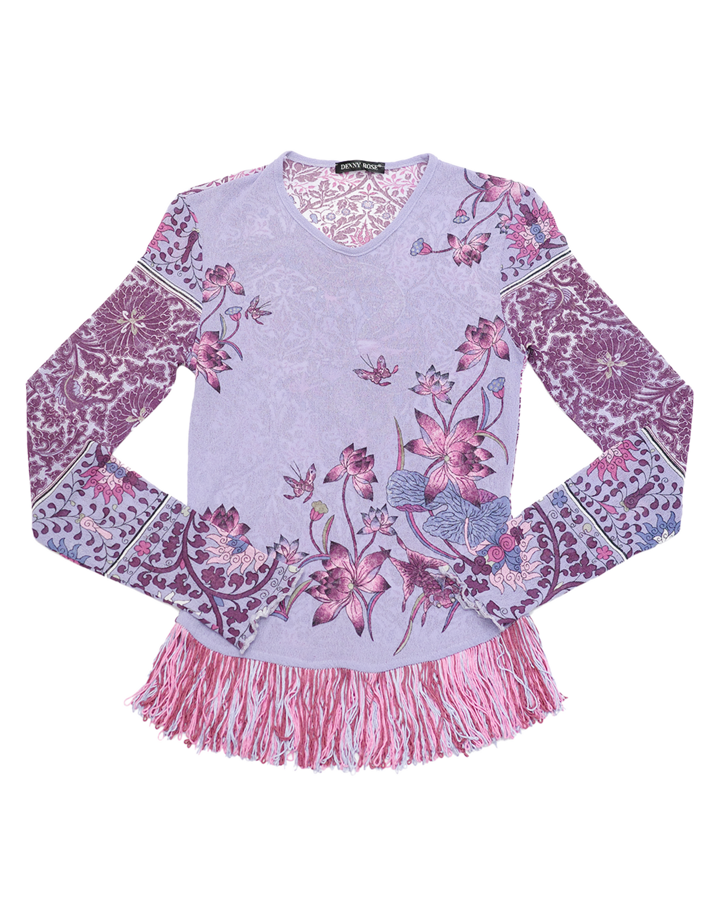Purple Tassels Top