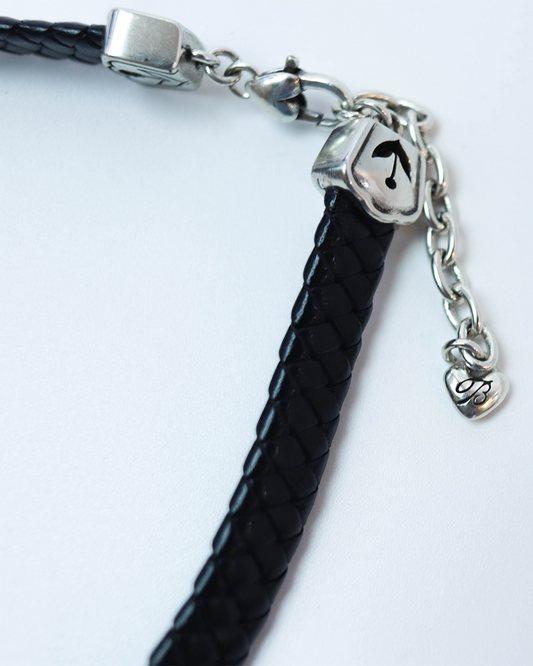 Brighton Braided Leather Choker