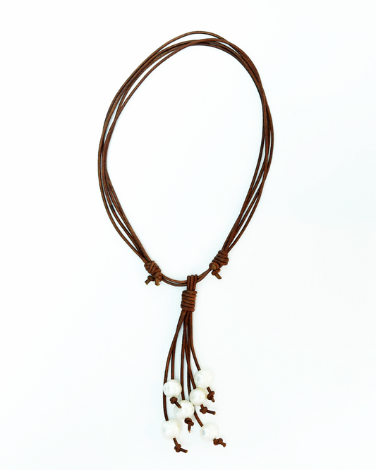 Boho Freshwater Pearl Necklace