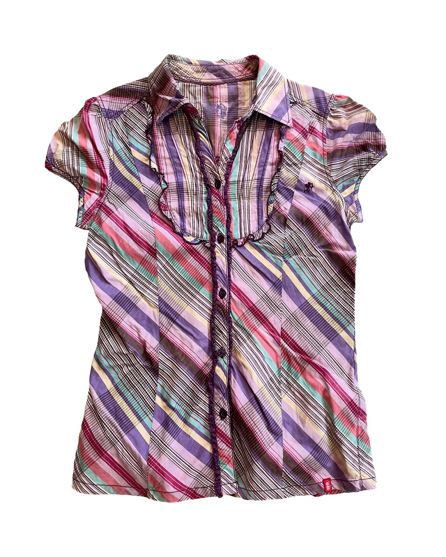 Purple Plaid Shirt