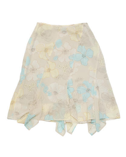 Pastel Floral Skirt