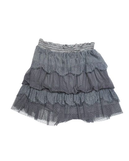 Grey Lace Skirt