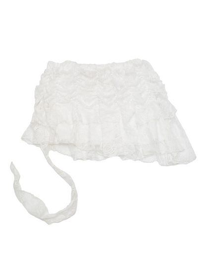 Lace Short Skirt