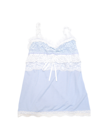 Baby Blue Lace Cami