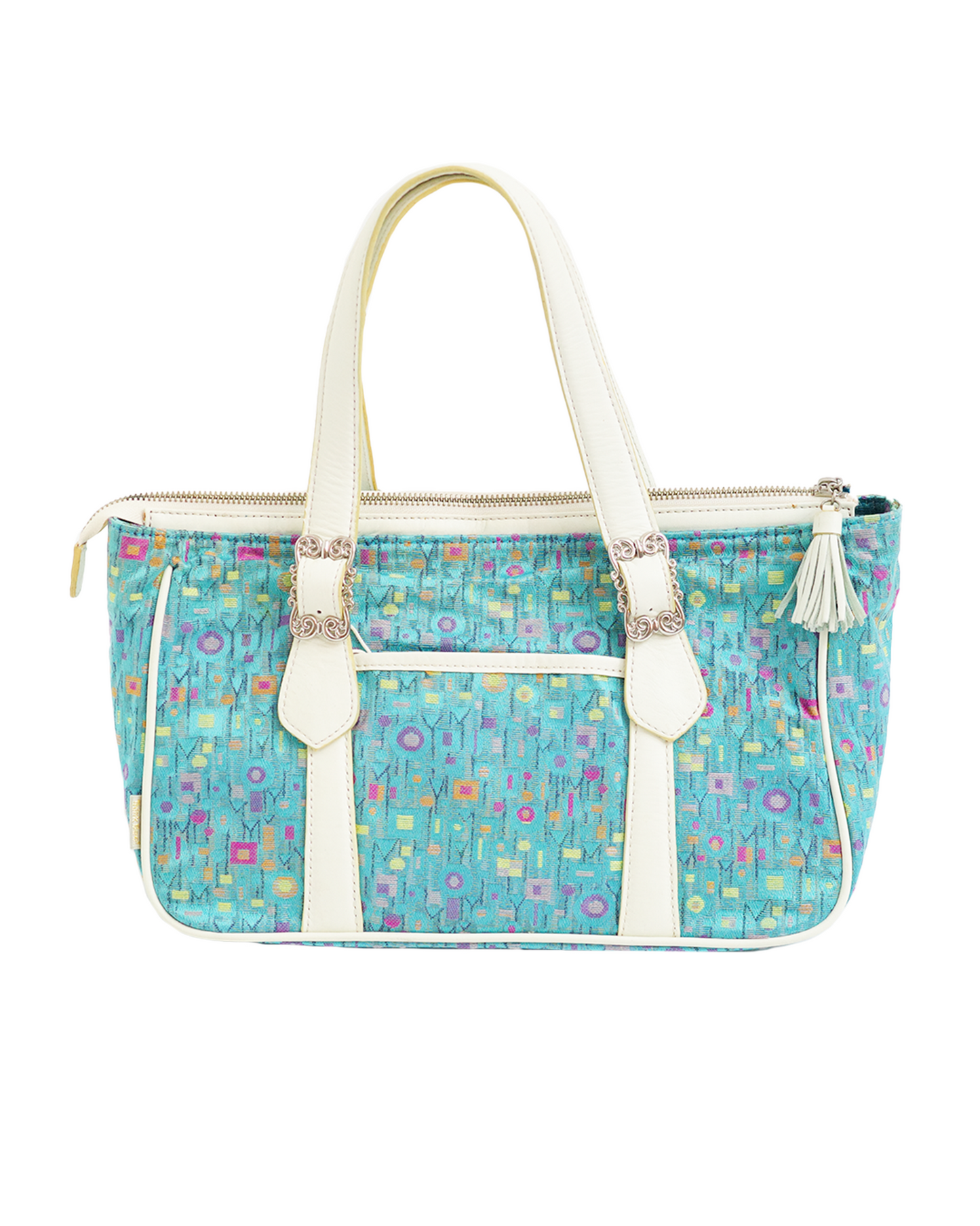 Think Bee! Teal Pattern Bag