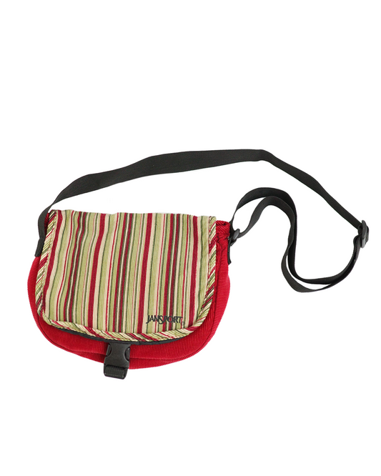Jansport Corduroy Striped Messenger Bag