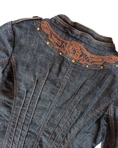 Embroidery Denim Jacket
