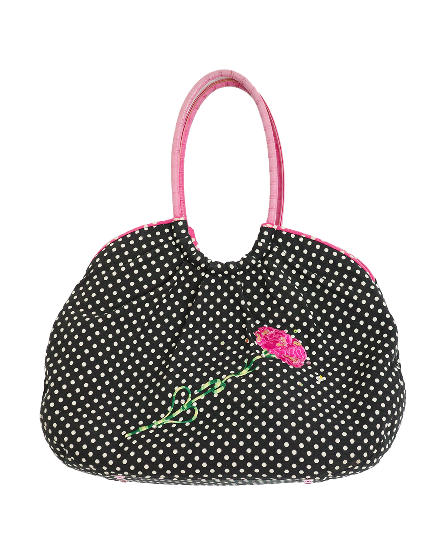 Think Bee! B&W Dots Bag