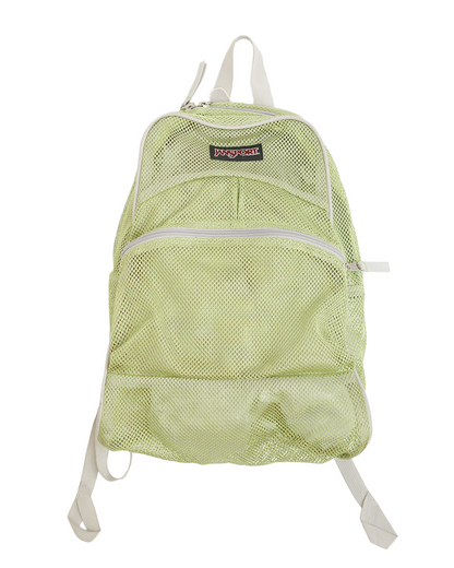 Jansport Mesh Green Backpack