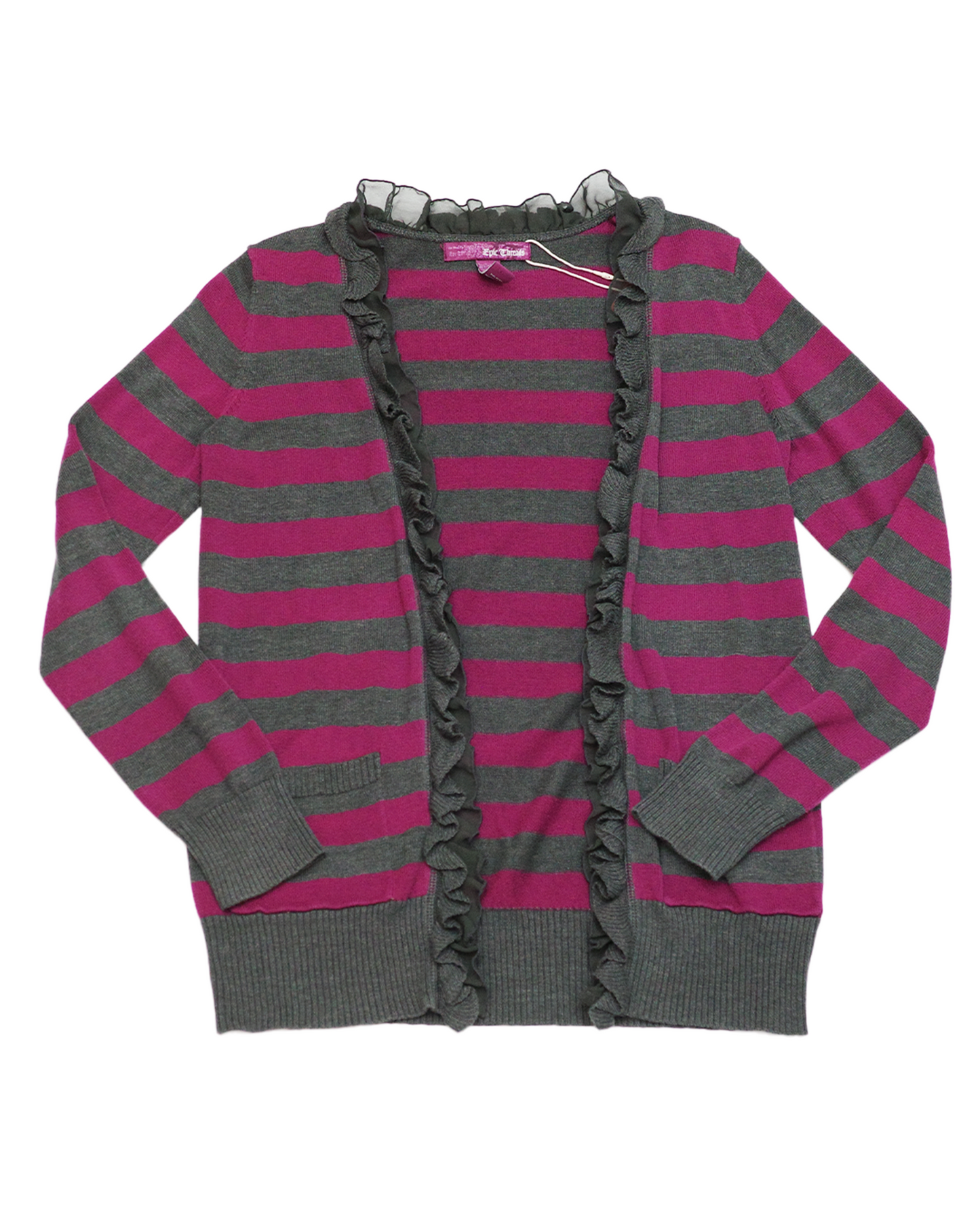 Ruffle Cardigan