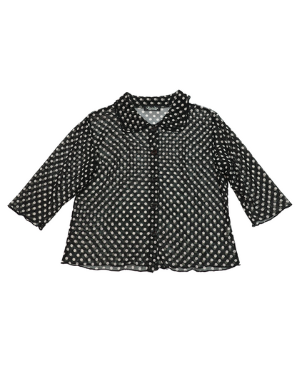 Mesh Dots Shirt
