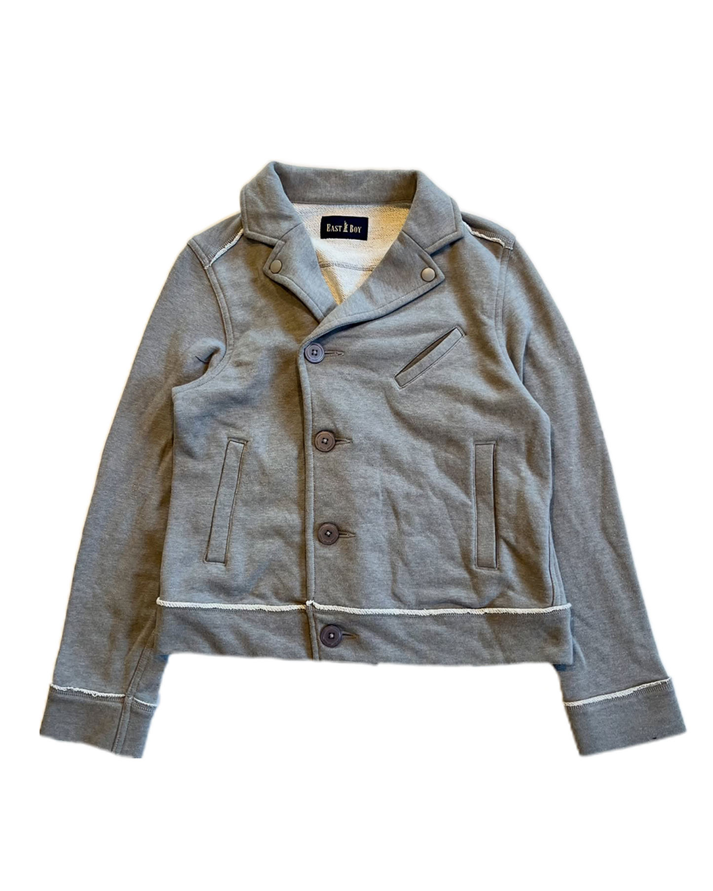 Asymmetrical Gray Blazer
