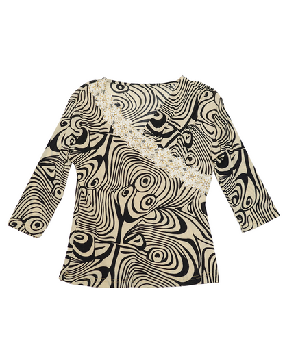Psychedelic Print Top