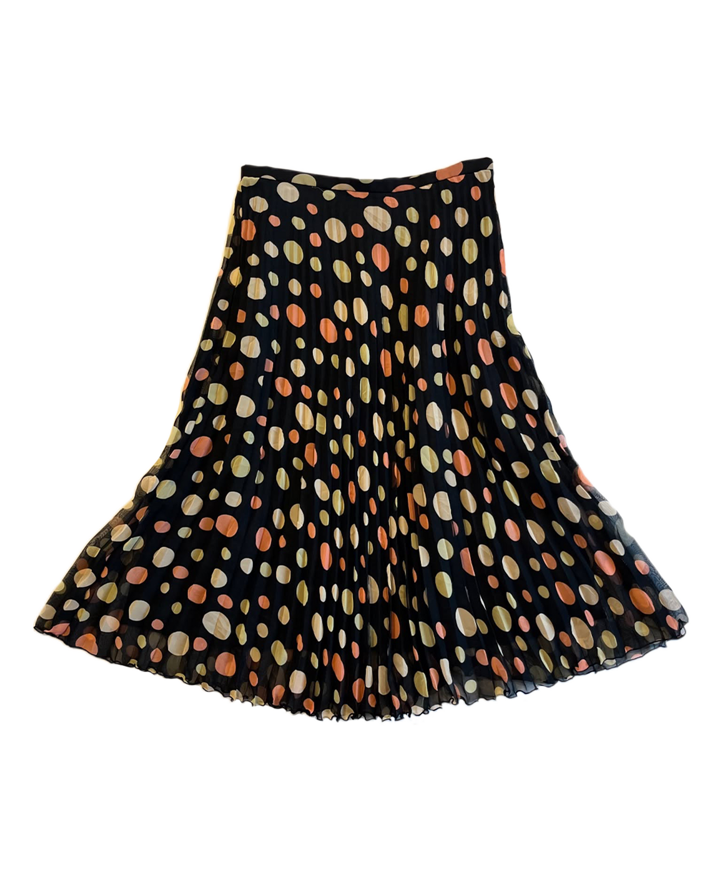 Orange Dots Skirt