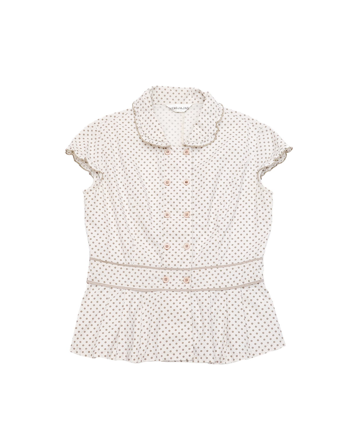 Mocha Dots Dolly Shirt