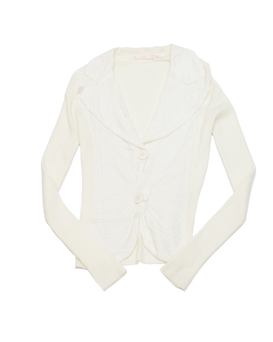 White Lace Cardigan
